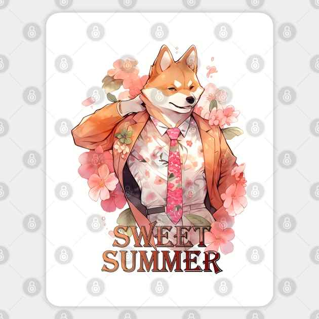 Sweet Summer - Dog Sticker by jc007